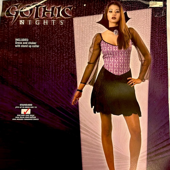 Gothic Priestess Halloween Costume - Picture 1 of 4